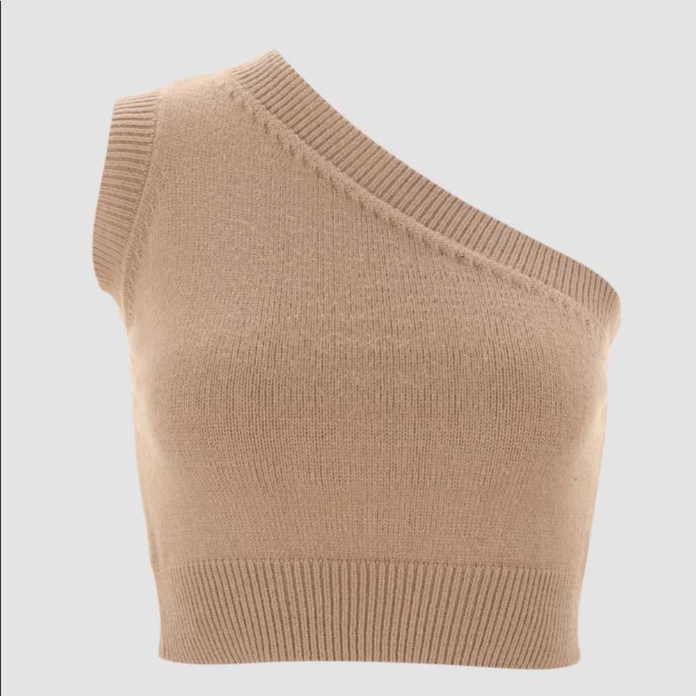 Cider One Shoulder Tank Top